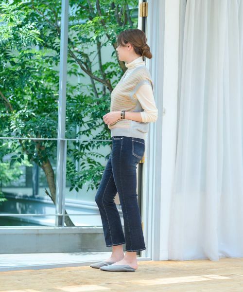 CARA O CRUZ / キャラ・オ・クルス テーラードジャケット | 洗える 前ジャカードニットベスト | 詳細18