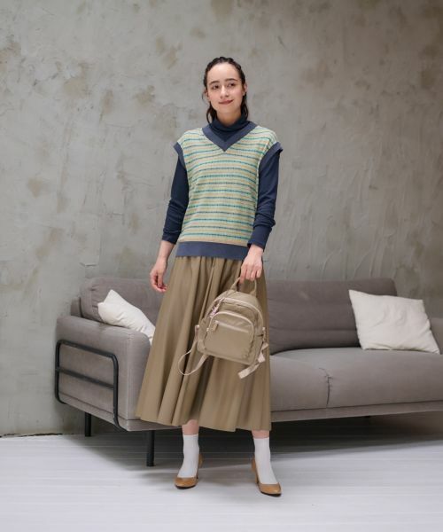 CARA O CRUZ / キャラ・オ・クルス テーラードジャケット | 洗える 前ジャカードニットベスト | 詳細5