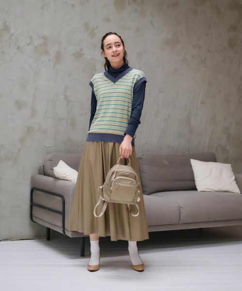 CARA O CRUZ / キャラ・オ・クルス テーラードジャケット | 洗える 前ジャカードニットベスト | 詳細7