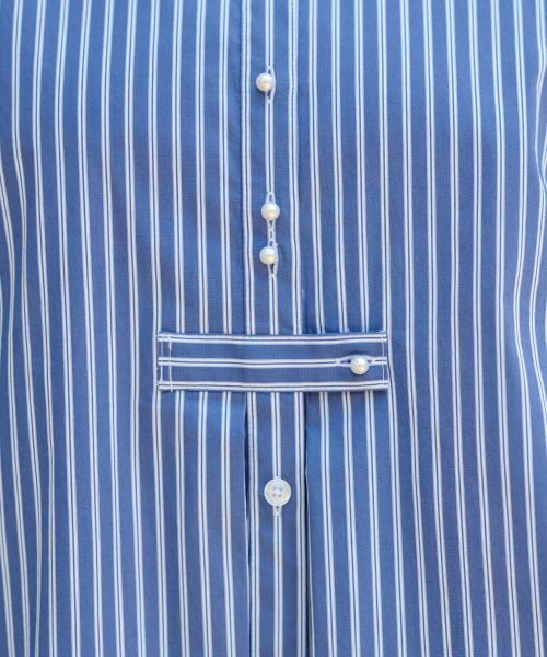 CARA O CRUZ / キャラ・オ・クルス ドレス | 洗える ストライプシャツワンピース | 詳細28