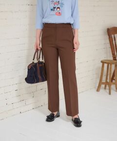 CARA O CRUZ / キャラ・オ・クルス その他パンツ | 洗える後ろウエストゴムパンツ