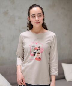 CARA O CRUZ / キャラ・オ・クルス カットソー | 洗える カフェTシャツ