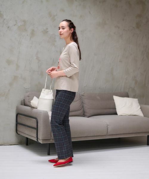 CARA O CRUZ / キャラ・オ・クルス カットソー | 洗える カフェTシャツ | 詳細16