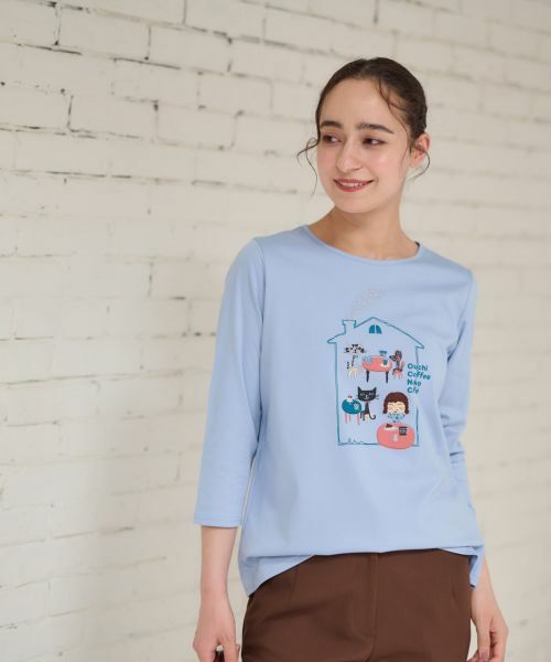 CARA O CRUZ / キャラ・オ・クルス カットソー | 洗える カフェTシャツ | 詳細18