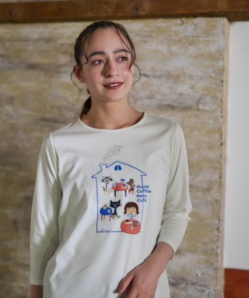 CARA O CRUZ / キャラ・オ・クルス カットソー | 洗える カフェTシャツ | 詳細2