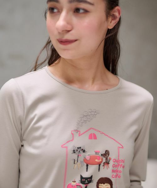 CARA O CRUZ / キャラ・オ・クルス カットソー | 洗える カフェTシャツ | 詳細25