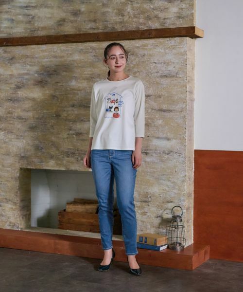 CARA O CRUZ / キャラ・オ・クルス カットソー | 洗える カフェTシャツ | 詳細8