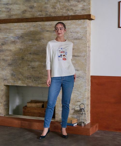 CARA O CRUZ / キャラ・オ・クルス カットソー | 洗える カフェTシャツ | 詳細9