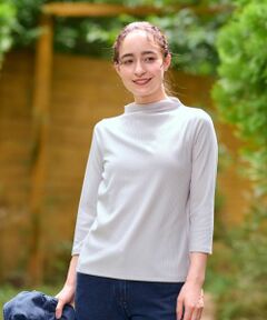 CARA O CRUZ / キャラ・オ・クルス カットソー | 洗える ボトルネックカットソー