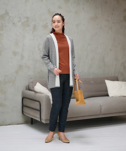 CARA O CRUZ / キャラ・オ・クルス カットソー | 洗える ボトルネックカットソー | 詳細13