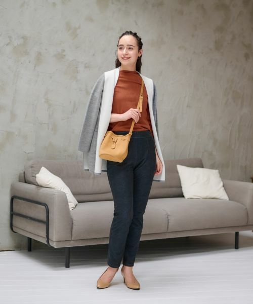 CARA O CRUZ / キャラ・オ・クルス カットソー | 洗える ボトルネックカットソー | 詳細15