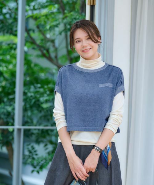 CARA O CRUZ / キャラ・オ・クルス その他小物 | 洗える ショート丈プルオーバー | 詳細1