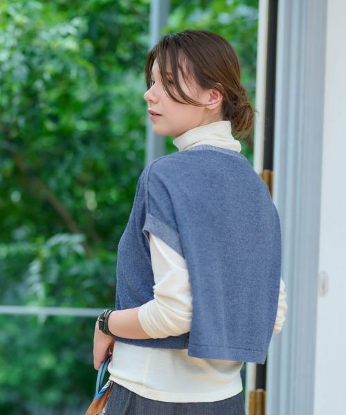 CARA O CRUZ / キャラ・オ・クルス その他小物 | 洗える ショート丈プルオーバー | 詳細4