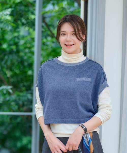 CARA O CRUZ / キャラ・オ・クルス その他小物 | 洗える ショート丈プルオーバー | 詳細6