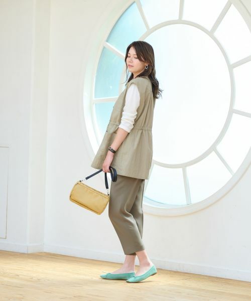 CARA O CRUZ / キャラ・オ・クルス テーラードジャケット | 【撥水 洗える】ドロストベスト | 詳細10