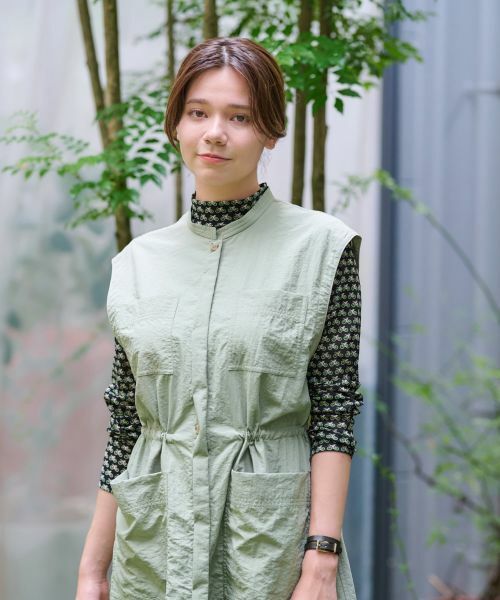 CARA O CRUZ / キャラ・オ・クルス テーラードジャケット | 【撥水 洗える】ドロストベスト | 詳細16