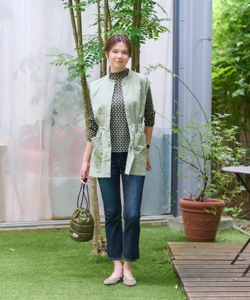 CARA O CRUZ / キャラ・オ・クルス テーラードジャケット | 【撥水 洗える】ドロストベスト | 詳細17