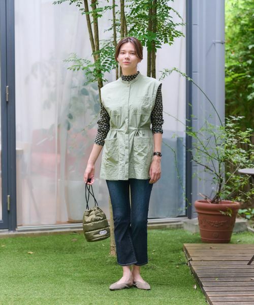 CARA O CRUZ / キャラ・オ・クルス テーラードジャケット | 【撥水 洗える】ドロストベスト | 詳細19