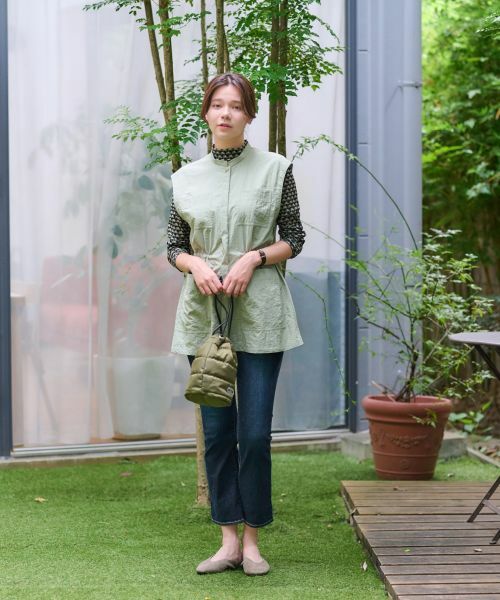 CARA O CRUZ / キャラ・オ・クルス テーラードジャケット | 【撥水 洗える】ドロストベスト | 詳細20