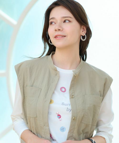 CARA O CRUZ / キャラ・オ・クルス テーラードジャケット | 【撥水 洗える】ドロストベスト | 詳細25