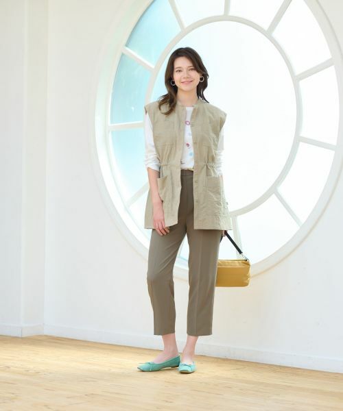 CARA O CRUZ / キャラ・オ・クルス テーラードジャケット | 【撥水 洗える】ドロストベスト | 詳細9