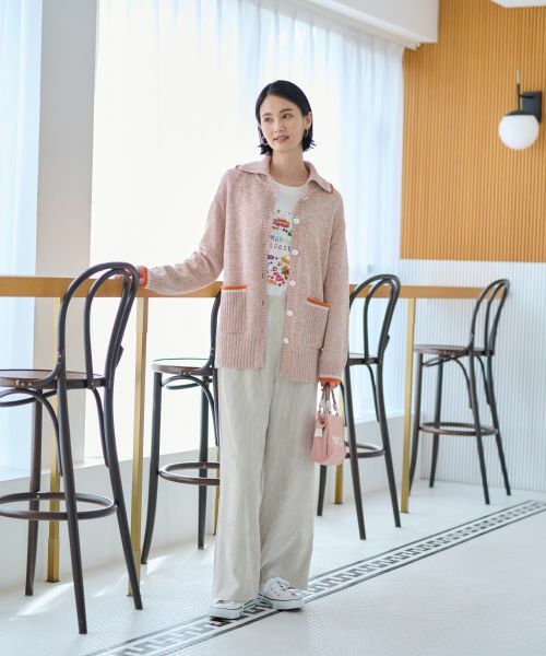 CARA O CRUZ / キャラ・オ・クルス その他パンツ | 洗える ウエスト伸縮コーデュロイパンツ【セットアップ】 | 詳細11