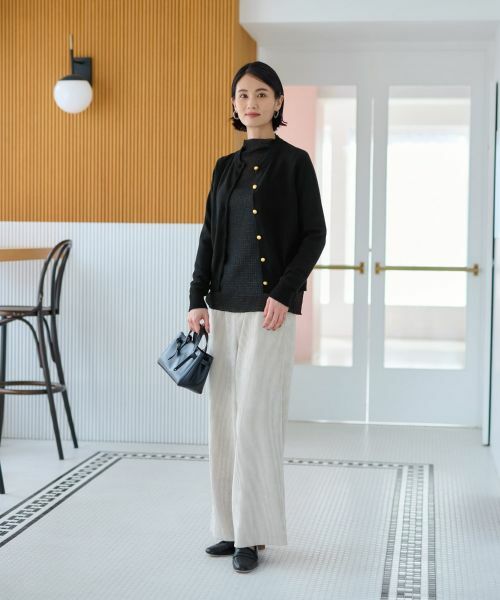 CARA O CRUZ / キャラ・オ・クルス その他パンツ | 洗える ウエスト伸縮コーデュロイパンツ【セットアップ】 | 詳細18