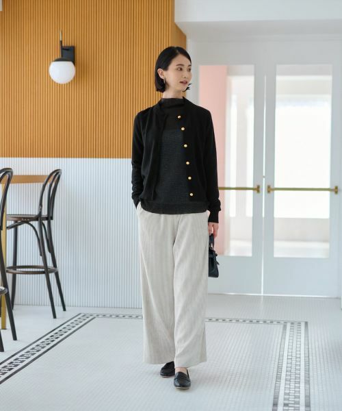 CARA O CRUZ / キャラ・オ・クルス その他パンツ | 洗える ウエスト伸縮コーデュロイパンツ【セットアップ】 | 詳細19