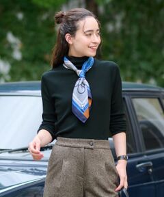 CARA O CRUZ / キャラ・オ・クルス カットソー | 洗える タートルネックカットソー