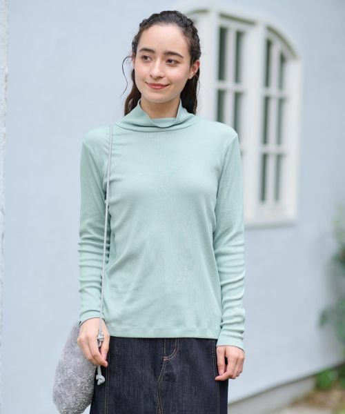 CARA O CRUZ / キャラ・オ・クルス カットソー | 洗える タートルネックカットソー | 詳細10