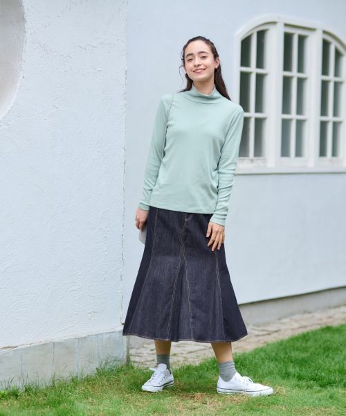 CARA O CRUZ / キャラ・オ・クルス カットソー | 洗える タートルネックカットソー | 詳細17