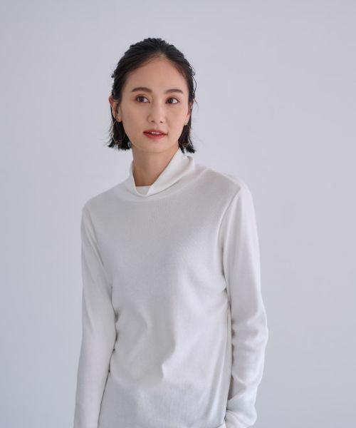 CARA O CRUZ / キャラ・オ・クルス カットソー | 洗える タートルネックカットソー | 詳細24
