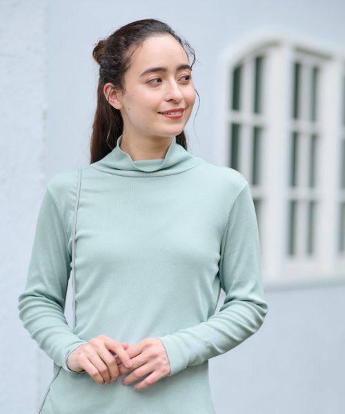 CARA O CRUZ / キャラ・オ・クルス カットソー | 洗える タートルネックカットソー | 詳細9