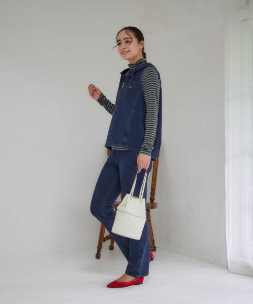 CARA O CRUZ / キャラ・オ・クルス カットソー | 洗える タートルネックボーダーカットソー | 詳細12