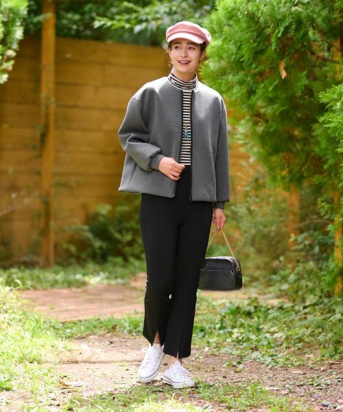 CARA O CRUZ / キャラ・オ・クルス カットソー | 洗える タートルネックボーダーカットソー | 詳細26