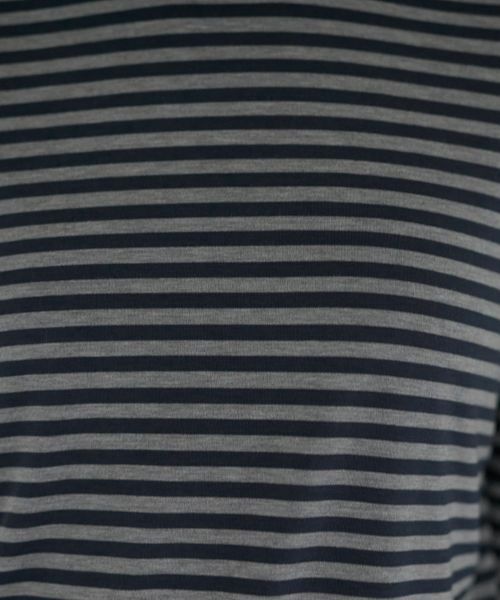 CARA O CRUZ / キャラ・オ・クルス カットソー | 洗える タートルネックボーダーカットソー | 詳細29
