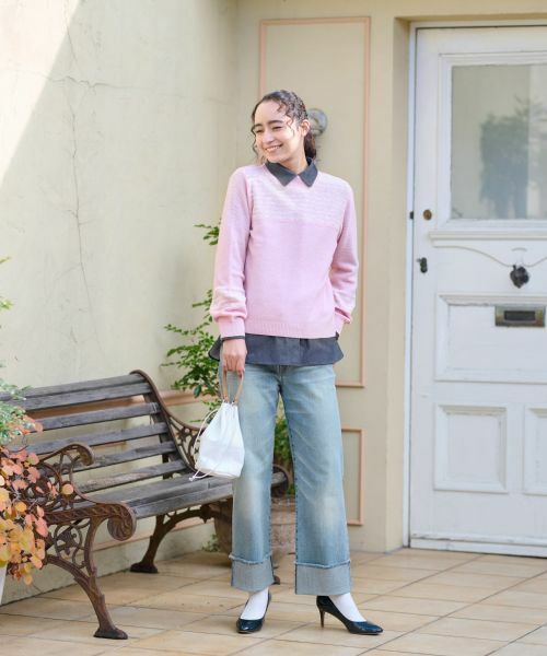 CARA O CRUZ / キャラ・オ・クルス シャツ・ブラウス | 洗える タイ付シャツ【CoC by CARA O CRUZ】 | 詳細1