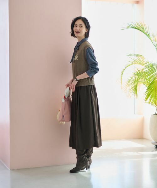 CARA O CRUZ / キャラ・オ・クルス シャツ・ブラウス | 洗える タイ付シャツ【CoC by CARA O CRUZ】 | 詳細10