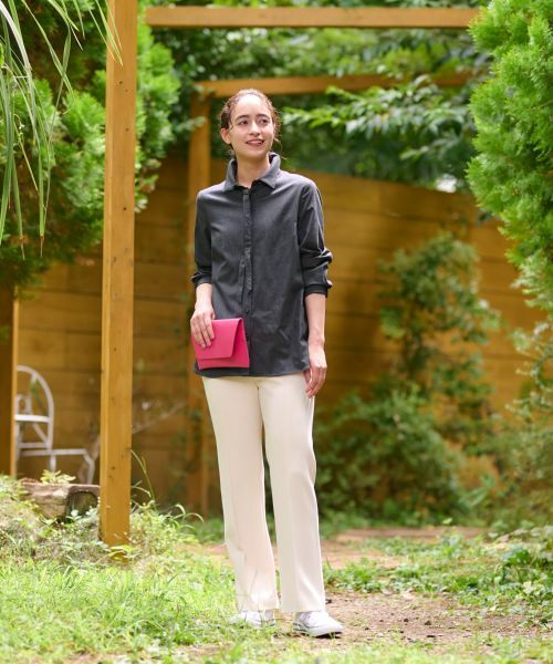 CARA O CRUZ / キャラ・オ・クルス シャツ・ブラウス | 洗える タイ付シャツ【CoC by CARA O CRUZ】 | 詳細19