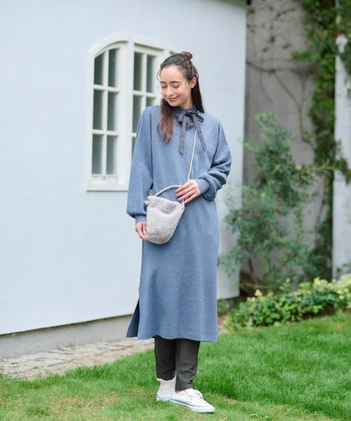 CARA O CRUZ / キャラ・オ・クルス シャツ・ブラウス | 洗える タイ付シャツ【CoC by CARA O CRUZ】 | 詳細2