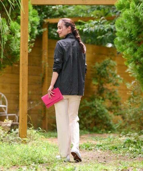 CARA O CRUZ / キャラ・オ・クルス シャツ・ブラウス | 洗える タイ付シャツ【CoC by CARA O CRUZ】 | 詳細22