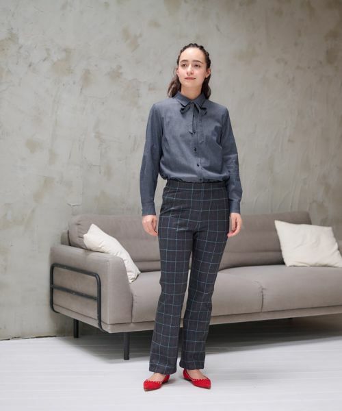 CARA O CRUZ / キャラ・オ・クルス シャツ・ブラウス | 洗える タイ付シャツ【CoC by CARA O CRUZ】 | 詳細29