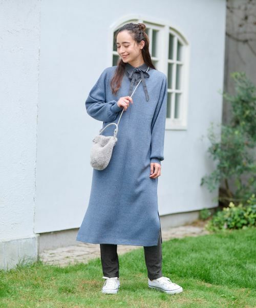 CARA O CRUZ / キャラ・オ・クルス シャツ・ブラウス | 洗える タイ付シャツ【CoC by CARA O CRUZ】 | 詳細3