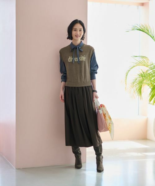 CARA O CRUZ / キャラ・オ・クルス シャツ・ブラウス | 洗える タイ付シャツ【CoC by CARA O CRUZ】 | 詳細9