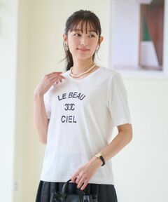 CARA O CRUZ / キャラ・オ・クルス Tシャツ | 【汗じみ防止 洗える】ロゴＴシャツ【CoC by CARA O CRUZ】