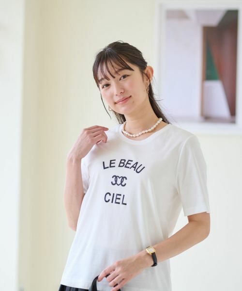 CARA O CRUZ / キャラ・オ・クルス Tシャツ | 【汗じみ防止 洗える】ロゴＴシャツ【CoC by CARA O CRUZ】 | 詳細12