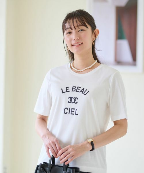 CARA O CRUZ / キャラ・オ・クルス Tシャツ | 【汗じみ防止 洗える】ロゴＴシャツ【CoC by CARA O CRUZ】 | 詳細14