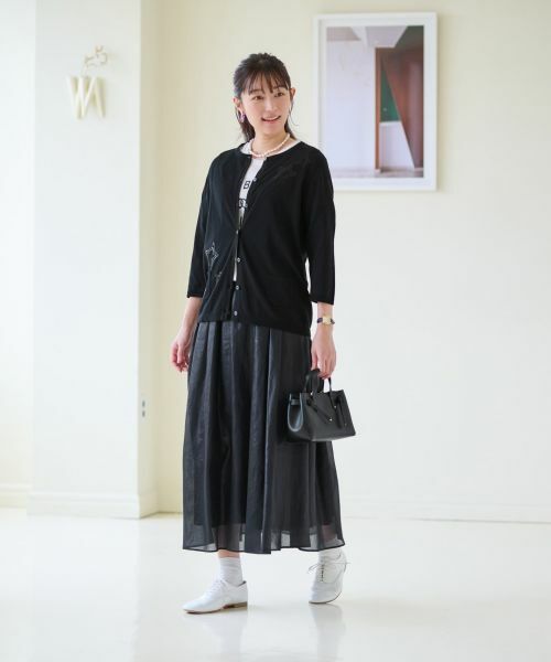 CARA O CRUZ / キャラ・オ・クルス Tシャツ | 【汗じみ防止 洗える】ロゴＴシャツ【CoC by CARA O CRUZ】 | 詳細15