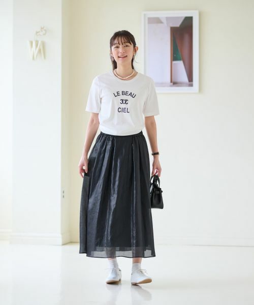 CARA O CRUZ / キャラ・オ・クルス Tシャツ | 【汗じみ防止 洗える】ロゴＴシャツ【CoC by CARA O CRUZ】 | 詳細16