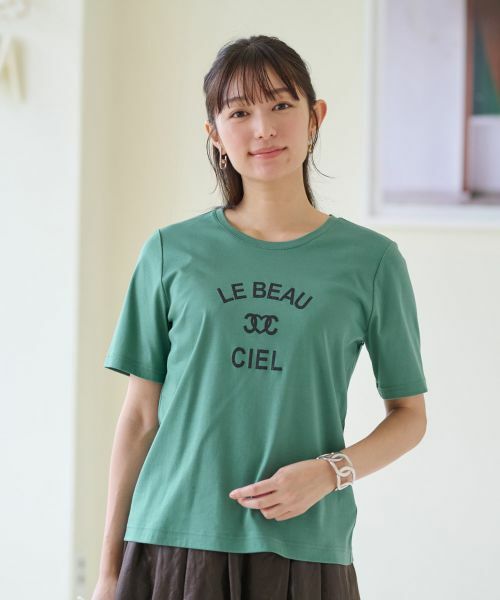 CARA O CRUZ / キャラ・オ・クルス Tシャツ | 【汗じみ防止 洗える】ロゴＴシャツ【CoC by CARA O CRUZ】 | 詳細20